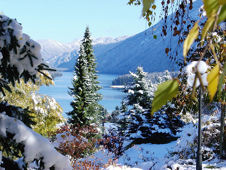 Weissensee Winteransicht