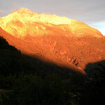 Sonnenaufgang am Hausberg Hochstadel